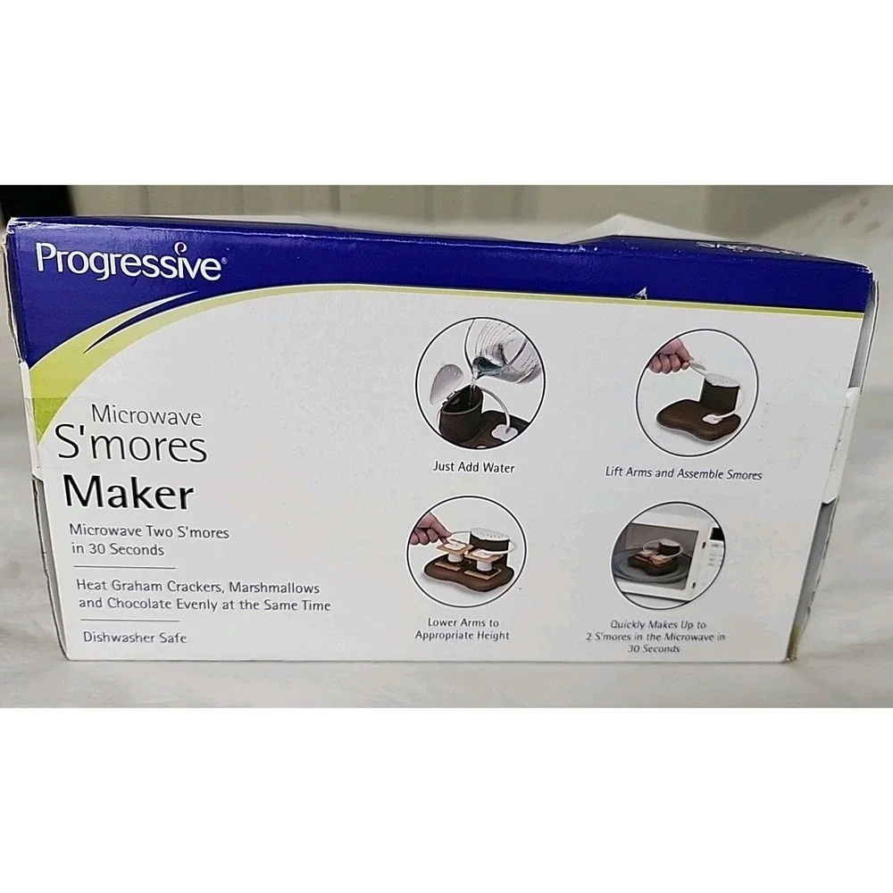 New Microwave S'mores Maker Yummy S'mores In 30 Seconds Easy Fun Kids Grandkids